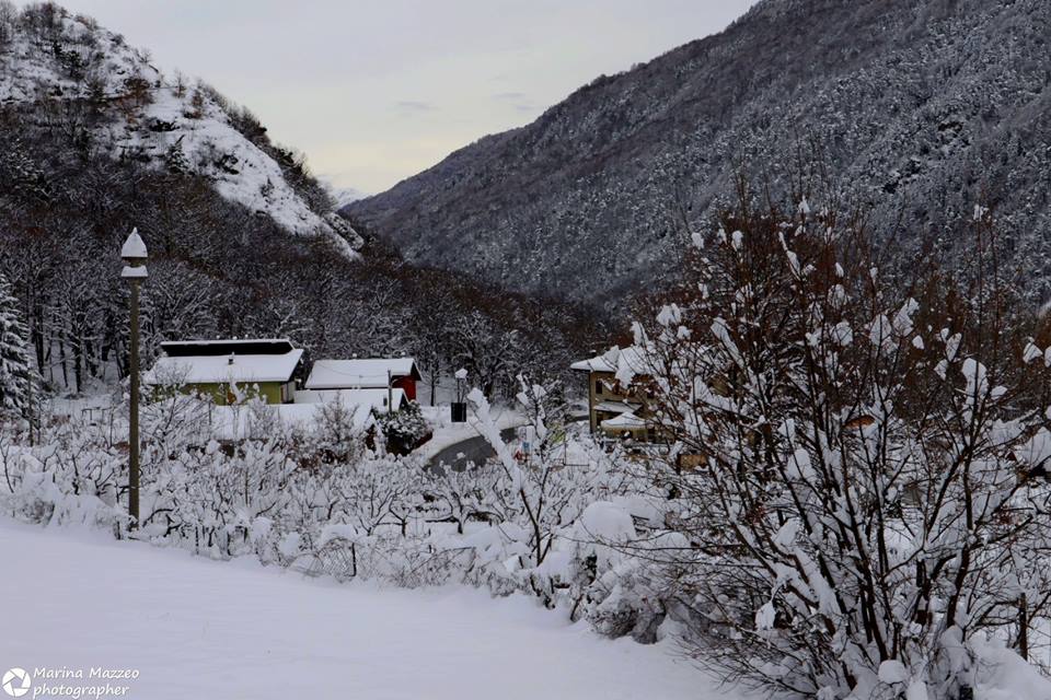 La magia della neve a Cels (Exilles)